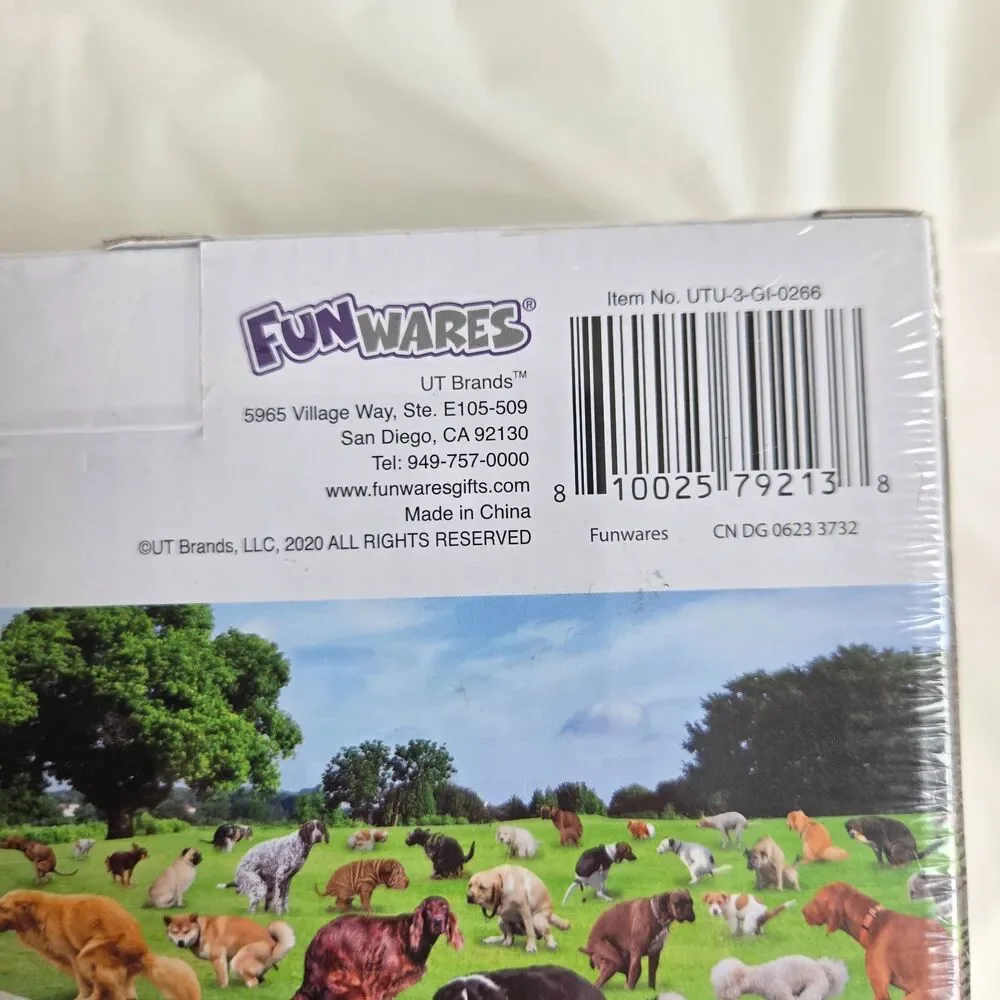 101 Pooping Puppies 1000 Piece Puzzle Funny Dog Gag Gift Complete